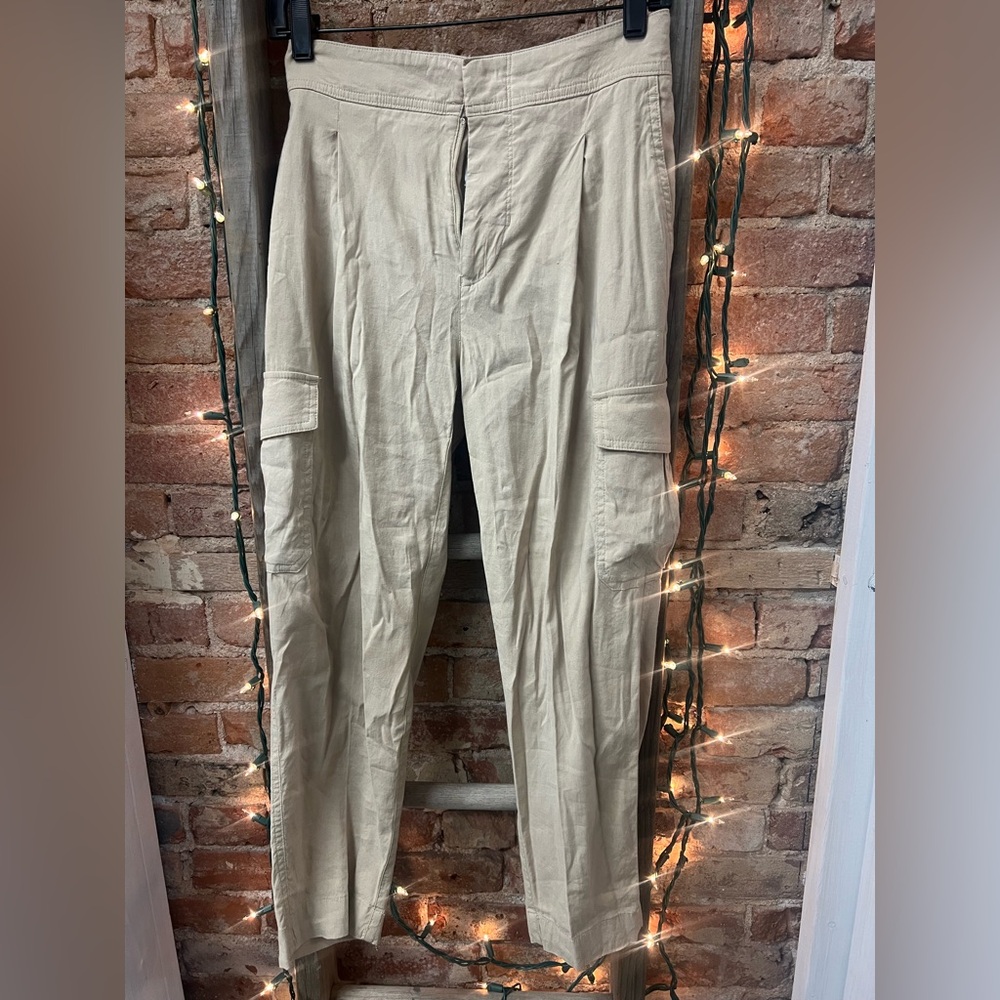 Vince Women's Tan Cargo Pants